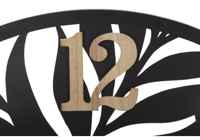 Palmiers Tropicaux – Horloge Murale Moderne Ø60x2,5 cm