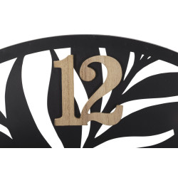 Palmier Tropicali – Orologio da Parete Moderno Ø60x2,5 cm