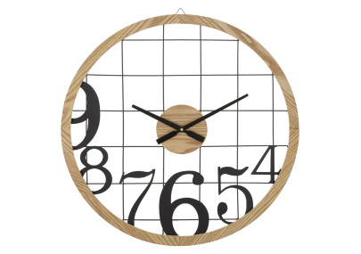 Chiffres Magiques – Reloj de Pared Moderno Ø60x2,5 cm