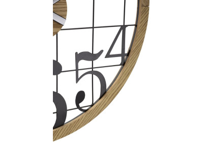 Magici Numeri – Orologio da Parete Moderno Ø60x2,5 cm