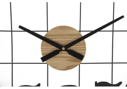 Magici Numeri – Orologio da Parete Moderno Ø60x2,5 cm