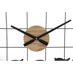 Chiffres Magiques – Horloge Murale Moderne Ø60x2,5 cm