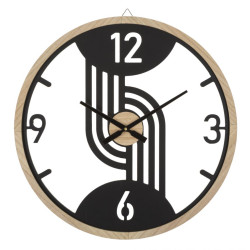 Pinces du Temps – Accessoire Moderne pour Horloge Murale Ø60x2,5 cm