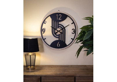 Pinzas del Tiempo – Accesorio Moderno para Reloj de Pared Ø60x2,5 cm