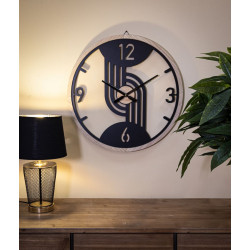 Pinzas del Tiempo – Accesorio Moderno para Reloj de Pared Ø60x2,5 cm