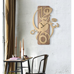 Wolly l’Audacieuse – Reloj de Pared Moderno 70x4,4x93 cm