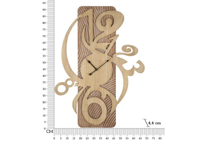 Wolly l’Audacieuse – Orologio da Parete Moderno 70x4,4x93 cm