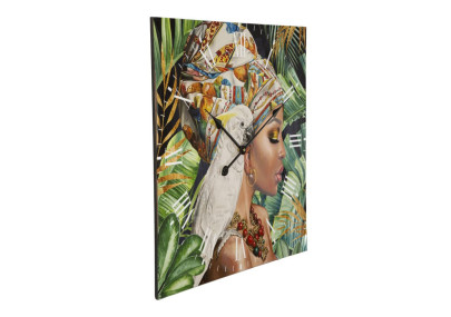 Kloé la Raffinée – Relógio de Parede Moderno 60x4,5x60 cm