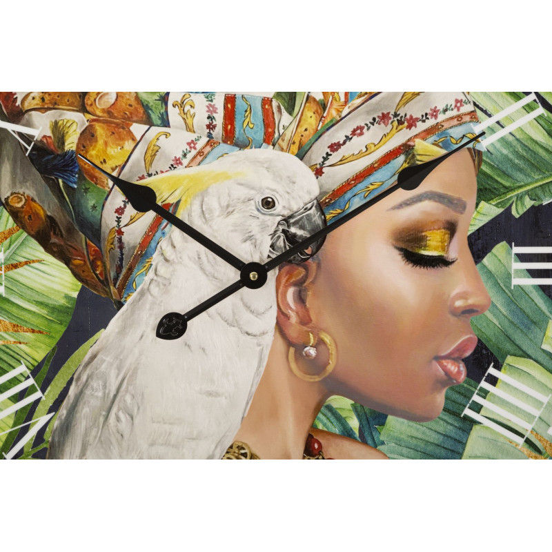 Kloé la Raffinée – Reloj de Pared Moderno 60x4,5x60 cm