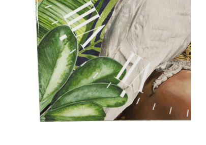 Kloé la Raffinée – Horloge Murale Moderne 60x4,5x60 cm