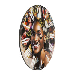 Kourt l’Élégante – Horloge Murale Moderne Ø60x4,5 cm