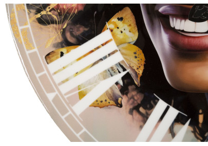 Kourt l’Élégante – Reloj de Pared Moderno Ø60x4,5 cm