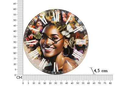 Kourt l’Élégante – Reloj de Pared Moderno Ø60x4,5 cm