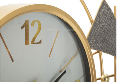 Amy l’Exceptionnelle – Horloge Murale Glam 120x6x60 cm