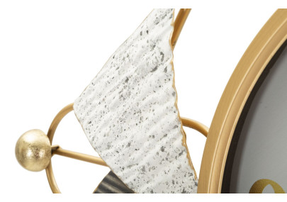 Amy l’Exceptionnelle – Horloge Murale Glam 120x6x60 cm