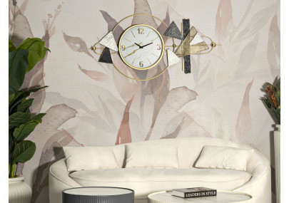 Amy l’Exceptionnelle – Horloge Murale Glam 120x6x60 cm