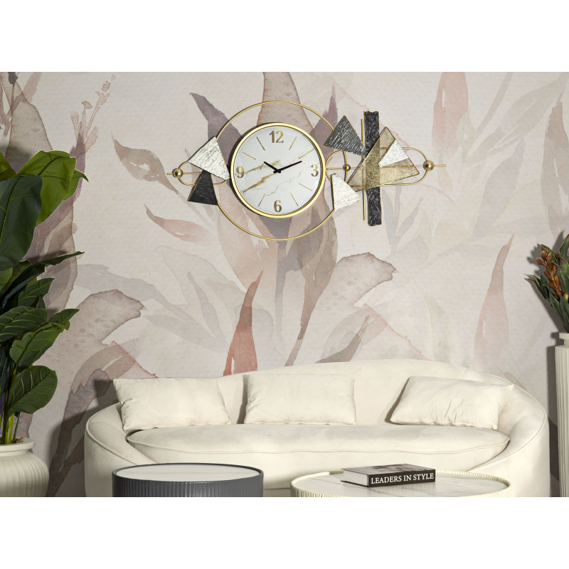 Amy la Excepcional – Reloj de Pared Glam 120x6x60 cm