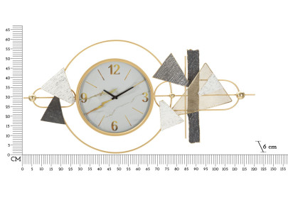 Amy l’Exceptionnelle – Horloge Murale Glam 120x6x60 cm