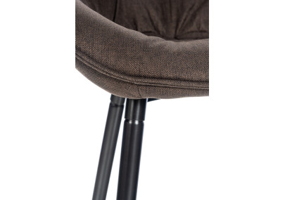 Sgabello da bar Gibson marrone,Tessuto