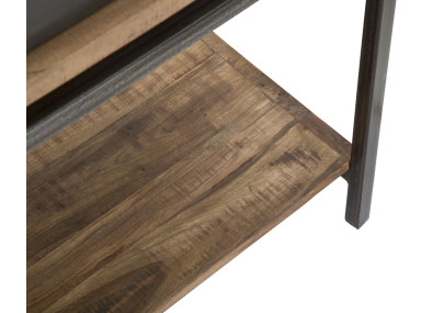 Console Yellowstone – Bois d’acacia et métal 118x40x80 cm