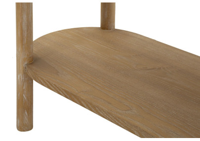 Console Göteborg – Bois de sapin, MDF et métal brun 110x40x80 cm