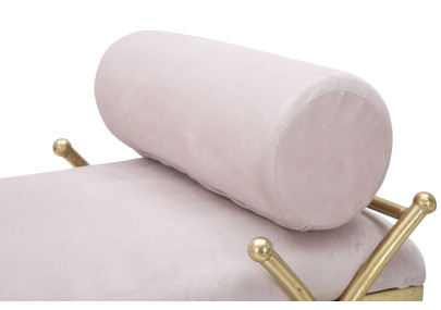 Banc Ruban Rose – Douceur Romantique 112,5 x 49 x 53 cm