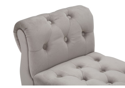 Banc Paris Gris & Or – Chic Parisien 120 x 40 x 60 cm