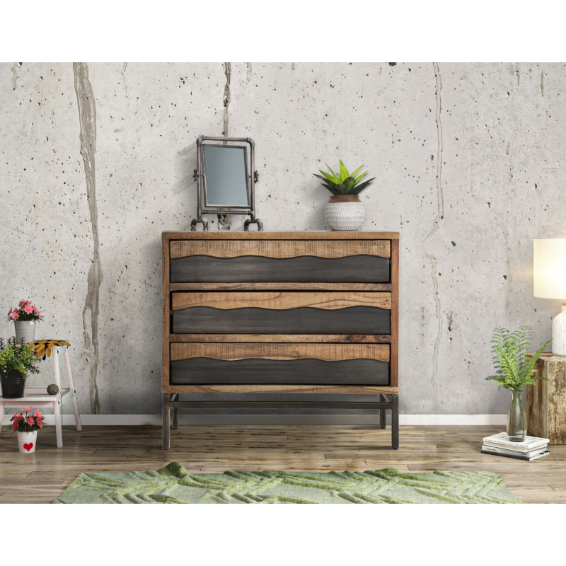 Industriel Buffet Yellowstone – Puissance Naturelle 88x45x80