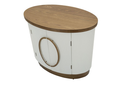 Buffet 2 Portes Tolosa – Compact Élégant 79 x 48 x 67 cm