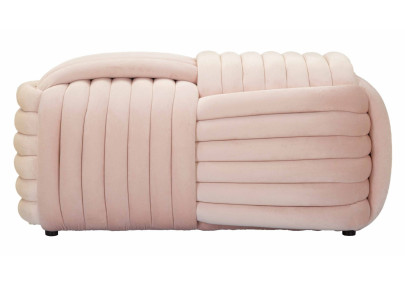 Banc Softy Rose – Douceur Pastel 90 x 45 x 45 cm