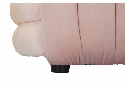 Banc Softy Rose – Douceur Pastel 90 x 45 x 45 cm