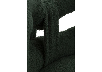 Glam Mini Chaise Ilary Verte – Harmonie Élégante Ø40x67 (assise 46)