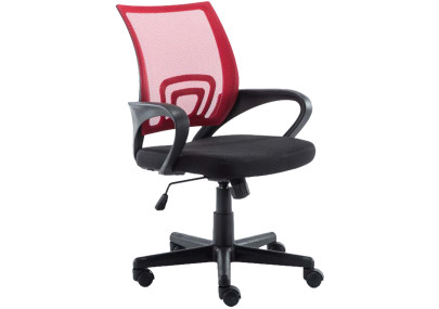 Chaise de bureau Genius, rouge