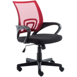 Chaise de bureau Genius, rouge