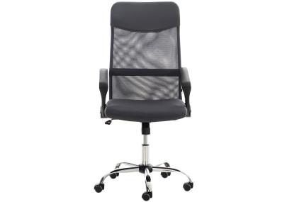 Chaise de bureau grise Washington