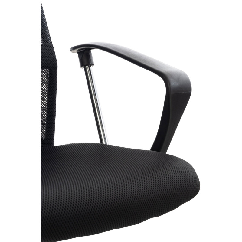 Chaise de bureau noire Washington