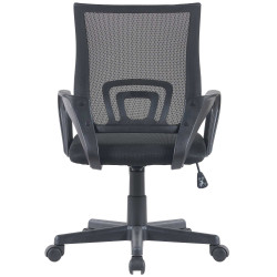 Chaise de bureau Genius, noire