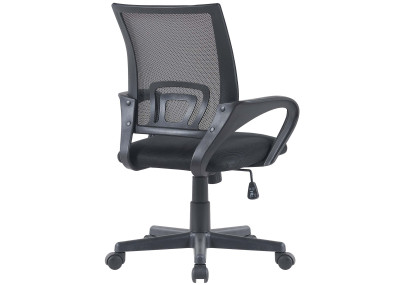 Chaise de bureau Genius, noire