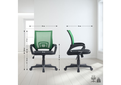 Chaise de bureau Genius Green