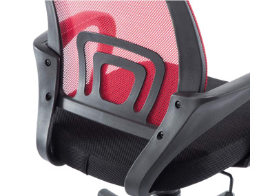 Chaise de bureau Genius, rouge