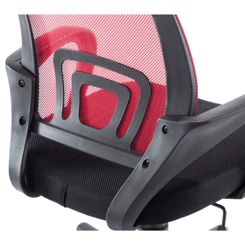 Chaise de bureau Genius, rouge