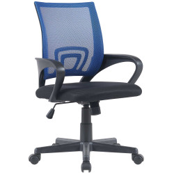 Chaise de bureau Genius, bleue