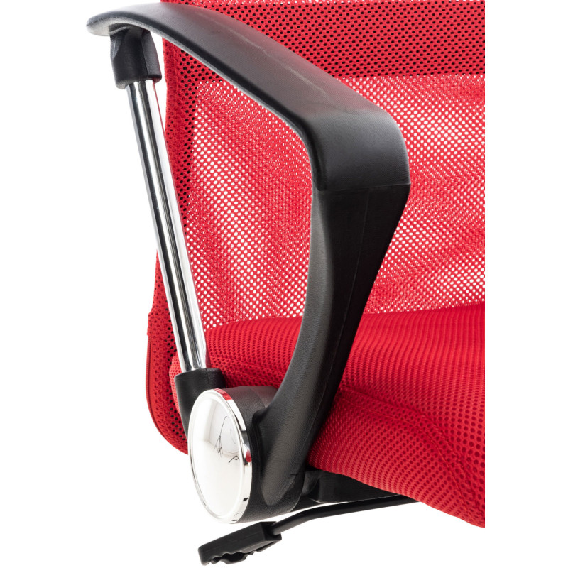 Chaise de bureau rouge Washington