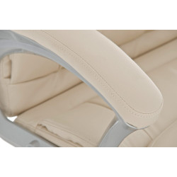 Chaise de bureau Texas, crème