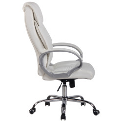 Chaise de bureau blanche Torro