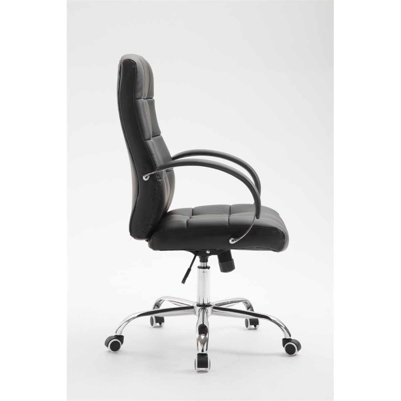 Chaise de bureau Mikos, noire