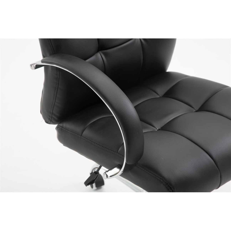 Chaise de bureau Mikos, noire