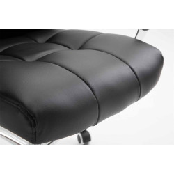 Chaise de bureau Mikos, noire