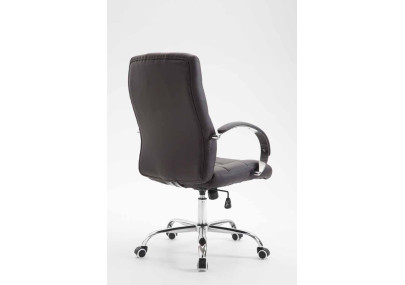 Chaise de bureau marron Mikos