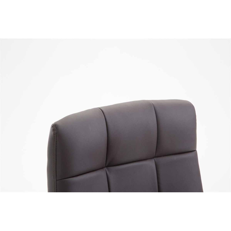 Chaise de bureau marron Mikos